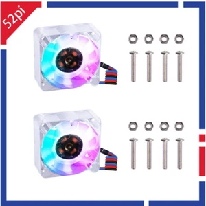 52Pi Raspberry Pi 4 Fan Super quiet Cooling Fan 4010 DC 5V for RPi 4B/3B+/3B - Picture 1 of 8