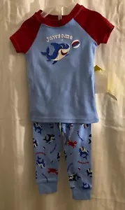Infant Boys Faded Glory 2 Piece Pajama Set New - Bild 1 von 10
