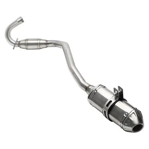 38mm Exhaust Pipe Muffler Fr Dirt Bike CRF70 XR70 Apollo Thumpstar 140 150 160cc - Picture 1 of 12