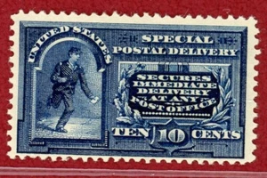US #E2, Special Delivery 10c Blue, Mint, OG, HR, SCV $500 - Picture 1 of 2
