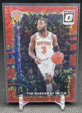 2017-18 Panini Donruss Optic Tim Hardaway Jr. Fast Break Red Prizm /85 #97