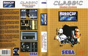 - Robocop versus der Terminator SMS Master System Ersatzbox Art Cover nur - Bild 1 von 1