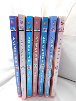 Animorphs Paperback Books Lot of 7  Foto 1 de 4