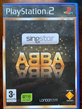 Singstar ABBA PS2 Game Karaoke Singing Videogame Sony PlayStation 2