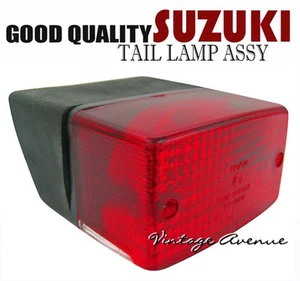 SUZUKI RG125 RG 125 GAMMA 1985 1986 1987 1988 TAIL LIGHT LAMP + BRACKET [TW34] - Picture 1 of 9