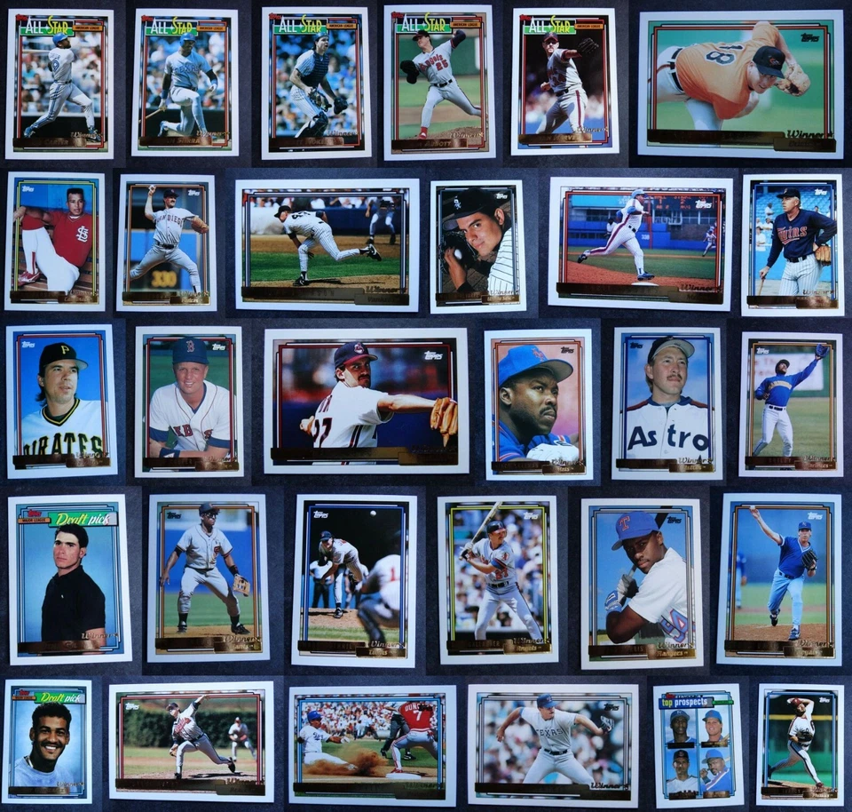1992 Topps Gold Winners Baseball Cards Complete Your Set U Pick List 401-600 - Image 1 of 1