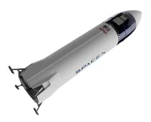 SpaceX and Nasa Starship HLS Artemis 3 Lunar Lander Kit Model 1:200+ Scale. - Picture 1 of 8