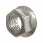 1/2-20 Stainless Steel Flange Nuts Serrated Base Lock Anti Vibration Qty 250