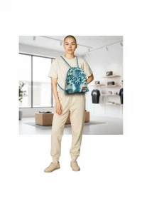 Jordan Jersey 23 Turnbeutel Tasche mit seitlichem Reißverschluss Industrial Blue - Bild 1 von 8