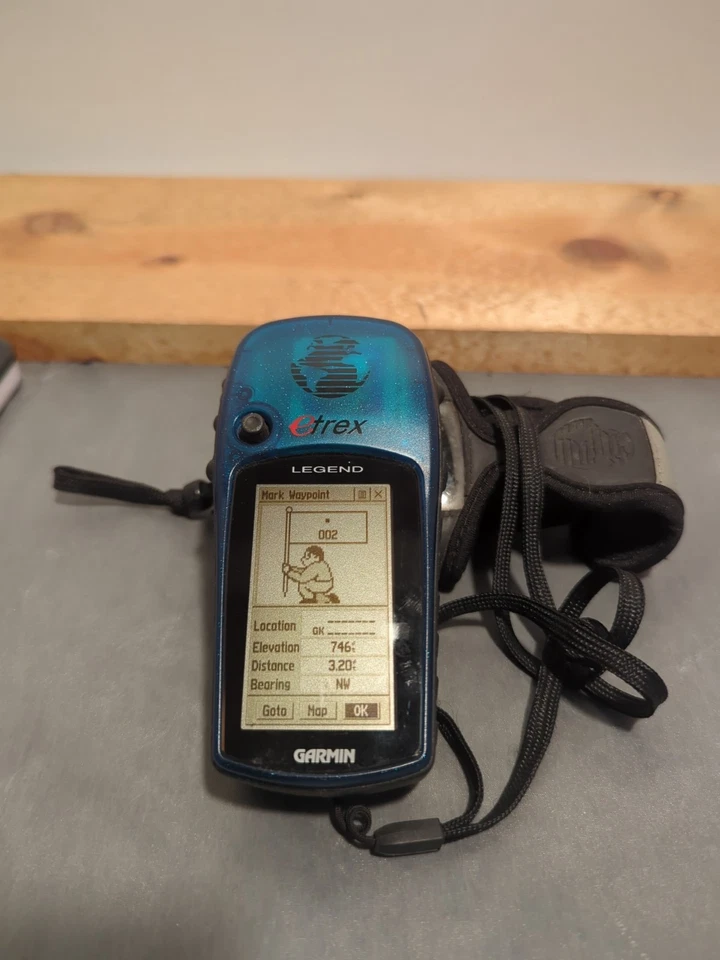 GARMIN ETREX LEGEND - Blue Translucent ￼Handheld GPS Navigation - Image 1 of 4