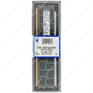 Kingston 16GB DDR3 ECC RDIMM Factory Sealed Server Memory RAM (KTD-PE316LV/16G) - Picture 1 of 2