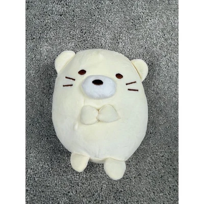Sumikko gurashi Creme Branco Fofo Kawaii Brinquedo de Pelúcia Redondo Bicho de Pelúcia Squishie - Imagem 1 de 4