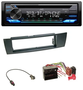 JVC Bluetooth MP3 USB DAB CD Autoradio für BMW 1er E87 3er E90-3 X1 E84 Z4 E89 - Bild 1 von 9
