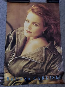 Belinda Carlisle Vintage Original Poster 1987 Original 23”x35" NEW - Picture 1 of 9