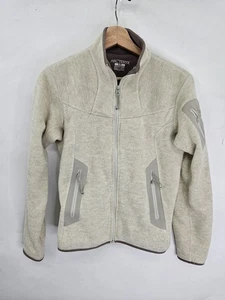 Arcteryx Polartec Full Zip Covert Fleece Jacket Beige Size Small - Bild 1 von 8