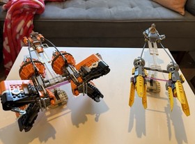 LEGO Star Wars 7962 Anakin & Sebulba Podracers Complete Set, 810 pcs No Box