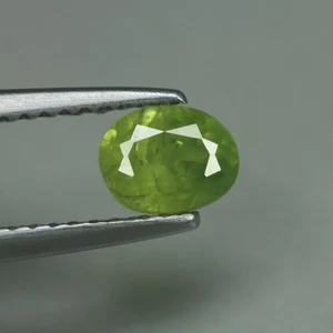 0.76 Cts_Great Loose Stone_100 % Natural Green Demantoid Garnet_Namibia - Bild 1 von 3