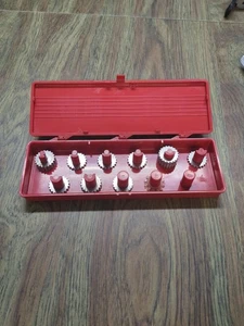Vintage Toro Stream Rotor Arc Disc Organizer mit verschiedenen Scheiben - Bild 1 von 9