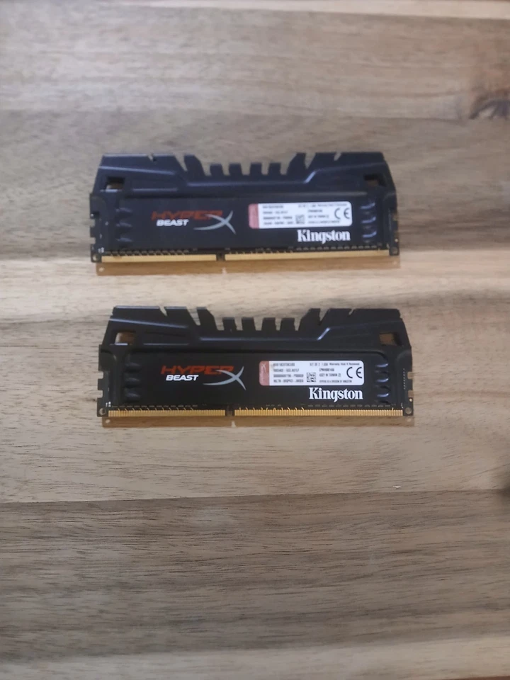 Kingston Hyper X Beast 8gb 1866mhz Ram Khx18c9t3k2/8x 2x4gb - Image 1 of 1