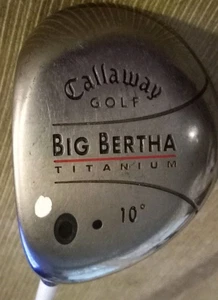 Calloway Big Bertha Titanium RCH 65W Driver 10 Graphite LH Firm - Picture 1 of 6
