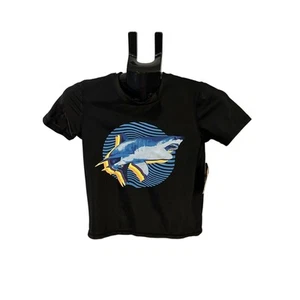 NWT Thereabouts Shark Swim Rash Guard Boys size 8 - Picture 1 of 5