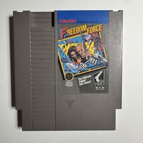 Nintendo NES: Freedom  Force Cartridge - Tested & WORKS