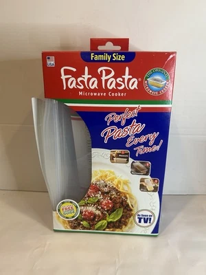 Fasta Pasta Microwave cooker Pasta Cooker. As seen on Rachel Ray *NEW in box* - Image 1 of 3