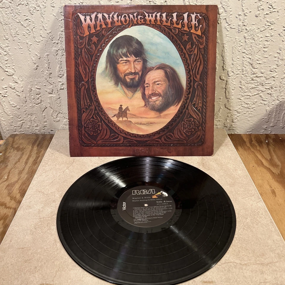 Waylon And Willie ALF1 2686 A - Image 1 of 2