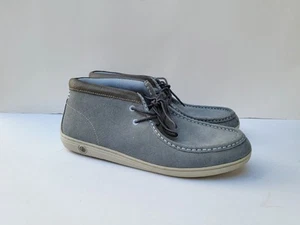 Zapatos Penguin Wally Azul Gris Gamuza Para Hombre Chukka Munsingwear Talla-10 - Imagen 1 de 9