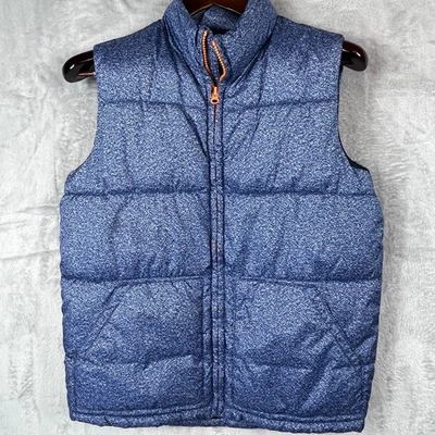 Boys Old Navy Puffer Vest XL 14-16 Blue Zip Up Quilted Sleeveless Jacket - Image 1 of 4