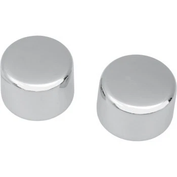 Drag Specialties Chrome Axle Caps 3/4in. Rear DS-222885 - Image 1 of 1