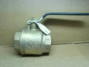 NIBCO TFP600A 6.3cm Messing Ball Ventil Innengewinde 250 PS1 - Neu ohne Karton - Bild 1 von 1