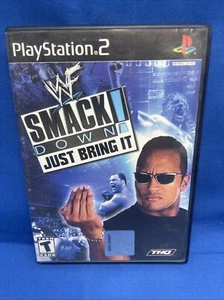 WWF SmackDown: Just Bring It (Sony PlayStation 2, 2002) PS2 Complete W/ Manual - Picture 1 of 4