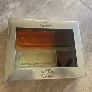 Must De Cartier Woman And Men Eau de Toilette 2 x 30 ml Spray Bundle - Picture 1 of 7