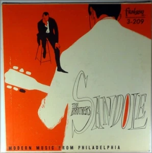 THE SANDOLE BROTHERS-MODERN MUSIC FROM PHILADELPHIA-FANTASY 3-209, DG RED VINYL - Picture 1 of 3