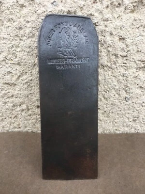 Ancien fer de rabot / Mutzig-Framont / Acier anglais / Outils anciens - Photo 1/4