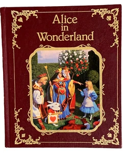 Alice in Wonderland Lewis Carroll 1990 Book Hardcover - Bild 1 von 7