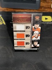 2011-12 Panini Crown Royale Lineage Triple GU Jersey Flyers NHL Roenick Giroux