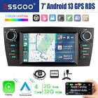 Autoradio 32G Android 13 Carplay GPS Navi RDS BT USB Für BMW 3er E90 E91 E92 E93