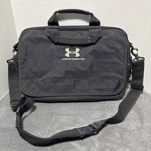 Under Armour Performance Coaches Maletín Suave Negro Mensajero Laptop BOLSO - Imagen 1 de 8