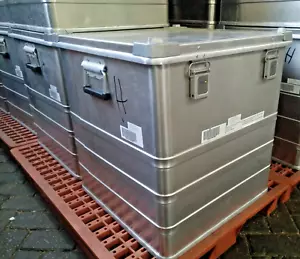 Transportbox Aufbewahrungskiste 60x60x61 Box Nato Kiste A10 ähn. Zarges Alu Bako - Bild 1 von 6
