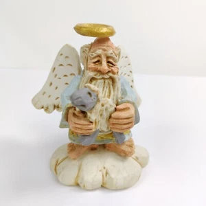 David Frykman DF 3106 Figurine The Oldest Angel Holding Lamb 1995 - Picture 1 of 11
