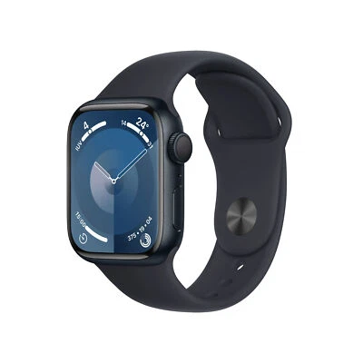 Apple Watch Series 9 GPS Aluminiumgehäuse Sportarmband Smartwatch 3 Jahre Gewähr - Bild 1 von 4