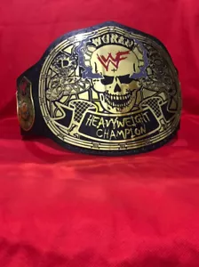 NEW WWF moking Skull Snake Skin World Wrestling Championship Belt Adult size 2mm - Picture 1 of 12