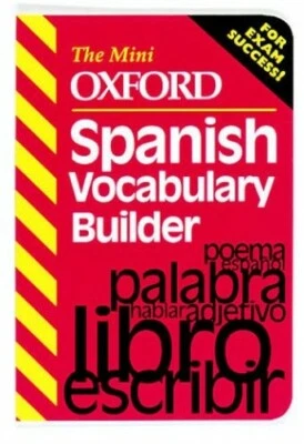 The Mini Oxford Spanish Vocabulary Builder (Th... by Gordon, Anna Lise Paperback - Image 1 of 2