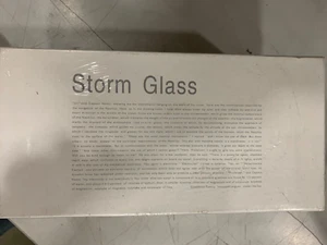 Storm Glass Weather Predictor, Snow Globe Weather Glass, Home/Office Desk Decor - Picture 1 of 1