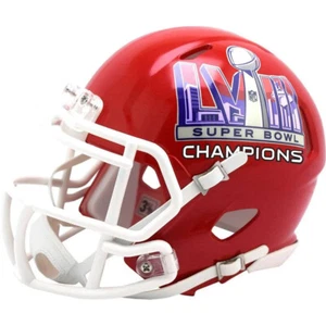 Kansas City Chiefs Riddell Replica Super Bowl 58 Champions Mini Helmet - NFL - Picture 1 of 3