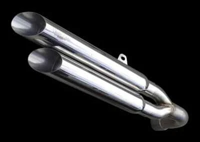 Voodoo Shorty Polished Exhaust Can Am Spyder GS/RS Exhaust 2008-2012 VESPYK8P - Image 1 of 2