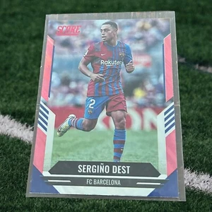 Panini Score Soccer 2021-22 Fußball Karte Nr.141 Sergino Dest - Red - Picture 1 of 1