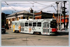 TTC Streetcar #4134 'Starbucks' Wrap King St Toronto (Parkdale) Fuji 4x6 Print - Picture 1 of 2
